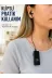 Klipsli Bluetooth Kulaklık Kısa Kablolu Tek Kulaklık Taşınabilir Günlük Kullanım 1