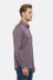 Koyu Bordo Kendinden Desenli Uzun Kol Slim Fit Gömlek - Wessi - S / Bordo 4