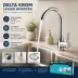Krom Delta Lavabo Bataryası Aç Kapa KTX-2639 2