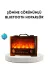 KÜÇÜK HAZİNE MEYTDXUUCZZZFP2393SSÖMİNE-2 Mey İthalat® Şömine Efektli Solar Hoparlör Bluetooth 5.3 Radyo Aux Usb Tf Destekli 1