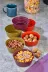 Kuzgun Online Shop RYLXML0017326 Plastik Çerezlik Sunumluk 6 Lı Kase Yonca Desen 2