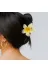 laviyan B01-MT-000045 Çiçek Mandal Toka Aloha/hawaii Saç Tokası Parlak Lotus Toka 2