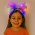 LED Işıklı Love Yazılı Mor Fiyonk Taç – Kız Çocuk Parti Tacı (4745) 1