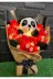 lenostra Ayicik-Buket24 Sevgiliye Hediye Büyük Panda Ayıcıklı Ve Mini Kırmızı Ayıcıklı Işıklı Ayıcık Buketi Sevgililer Gunu 4