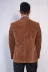 Leopar Desenli Slim Fit Dik Yaka Sarı Erkek Balo Ceket - Wessi 4