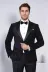 Leopar Desenli Slim Fit Siyah Erkek Smokin Ceket - Wessi 1