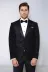 Leopar Desenli Slim Fit Siyah Erkek Smokin Ceket - Wessi 3