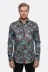 Leopar Desenli Slim Fit Uzun Kollu Çok Renkli Erkek Gömlek - Wessi - M / Mavi 4