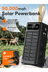 Linkage Lkp-47 50000Mah Solar Powerbank | Güneş Enerjili Taşınabilir Şarj Aleti | Lcd Ekranlı, Çoklu 4