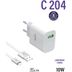 Linktech C204 Safe Lightning Usb 10W Hızlı Şarj Aleti 1