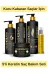 Liquid Keratin #000427 Kabaran Kuru Mat Sert Saçlar Için Keratin Bakım Seti (5'li) 1