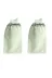 Lisinya TYBI7PQXX6LXYDZG34 2 Adet Beyaz Banyo Hamam Kesesi Lastikli 25X17 Cm 1