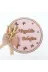 Lora Davet Kız Bebek Kapı Süsü, Hastane Kapı Süsü, Duvar Süsü (1 Adet) Pembe - 36113 1