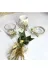 Lora Davet Söz Nişan Damat Kahve Tepsisi (1 Adet) Naturel 53221 2