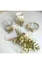 Lora Davet Söz Nişan Damat Kahve Tepsisi (1 Adet) Naturel 53224 2