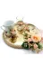 Lora Davet TYC00229285911 Damat Kahve Fincan Takımı Yuvarlak (1 Adet) Altın 54141 1