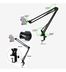 LQEDqpm98a Acl Universal Cep Telefonu Alüminyum Masa Stand 360 Derece Dönebilen Tutucu 3