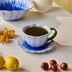 Marka YUFDDJHFD Bluebell Çay Fincanı Ve Tabağı 260 Ml 3