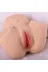 Masturbator - 3Kg Realistik Anal Vajinal 2In1 Mastürbatör Titreşimli Suni Kalça Vajina 4