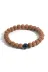 Mavera Doğaltaş PRA-8387166-6189999 Doğaltaş Rudraksha - Lapis Lazuli Bileklik 8Mm 4