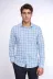 Mavi Kareli Slim-Fit Gömlek - Wessi - L / Mavi 1