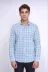 Mavi Kareli Slim-Fit Gömlek - Wessi - XXL / Mavi 3