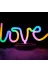 MEKs TTT-24242452671 Neon Işıklı Love Yazılı Masa Gece Lambası 1