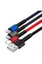 MEKs TTT-24242453104 Anahtarlık Çoklu Şarj Kablosu 4 Başlıklı 3