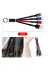 MEKs TTT-24242453104 Anahtarlık Çoklu Şarj Kablosu 4 Başlıklı 4