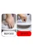 MEKs TTT-24242453266 4 Adet Kristal Tasarımlı Çok Amaçlı Yapışkanlı Tutacak Buton 3