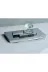 MEKs TTT-24242453266 4 Adet Kristal Tasarımlı Çok Amaçlı Yapışkanlı Tutacak Buton 4