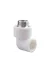 Mey İthalat GROUP-2737168 ® Pvc Boru Pprc Dış Dişli Dirsek 25X1/2'' 10 Adet 1