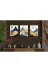 M&H Quality 15461985151051 3’Lü Mdf Tablo Seti 20X30 Cm Modern Dağ Manzara Duvar Dekoru | Uv Baskı Bohem Minimal 3