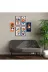 M&H Quality 46516465051500 Vazolu Çiçek Temalı 6’Lı Duvar Tablosu – 20X10 Cm 4