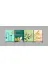 M&H Quality 6519845910001 Bohem Minimal 4’Lü Mdf Tablo Seti 30X40 – Modern Çiçekli Duvar Dekoru 2