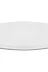 Minas Home -M1001B Yuvarlak Beyaz Puffy Peluş Post Halı Mns 3