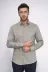 Mini Kare Desenli Slim Fit Açık Kahve Erkek Gömlek - Wessi - L / Kahverengi 4