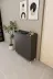 Mirobi Mrb-Dlp-3Kp-4Bl-İliana İliana 3 Kapaklı 4 Raflı Çok Amaçlı Dolap, Banyo Dolabı, Mutfak Dolabı Antrasit 1