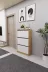 Mirobi MRB-KMB-3BLM-AYKBLK Kembe 3 Bölmeli Açılır Modern Dekoratif Ayakkabılık Çam - Beyaz 1