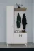 Mirobi MRB-PRT-MNTO-VST-3KPK Eko Portmanto Vestiyer Beyaz-Atlantik Çam 1
