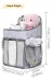 Moda West HBV000001BES1 Fonksiyonel Beşik Organizer Beşik Yanı Düzenleyici Beşik Çantası Beşik Yan Çanta Baby Regulator 4