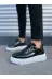 MODE STEP MSTPJY56098346211 Jy010 Cloud Bağcıklı Rugan Erkek Günlük Sneaker Ayakkabı Rbt - Siyah 2