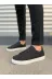 MODE STEP MSTPJY76494639413 Jy122 Mode Bağcıklı Süet Erkek Günlük Sneaker Ayakkabı Sbt - Siyah 2