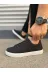 MODE STEP MSTPJY76494639413 Jy122 Mode Bağcıklı Süet Erkek Günlük Sneaker Ayakkabı Sbt - Siyah 3