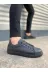 MODE STEP MSTPJY76494639417 Jy122 Mode Bağcıklı Cilt Erkek Günlük Sneaker Ayakkabı Cst - Siyah 1