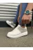 MODE STEP MSTPJY89403648211 Jy151 Boost Bağcıklı Cilt Süet Erkek Günlük Sneaker Ayakkabı Csbt - Beyaz/gri 3