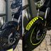 Moto Rider 4'lü Sticker Seti İç Dış Jant Şeridi Kask Çamurluk 2