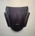 MOTOCAM Suzuki Burgman 400 Ön Cam 2017-2026 Model 38cm Siyah Renkli 4mm KISA SPORTİF 4