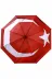 MRLX0024 Türk Bayrağı Desenli Canlı Lüx Renkli Baskılı Rüzgara Dayanıklı 8 Telli Katlanabilir Manuel Şemsiye 1