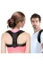 MultiFlexPro MF37 Dik Durmak Için Ortopedik Sırt Destek Korsesi Deri Desenli Ayarlanabilir Dik Duruş Korsesi 2